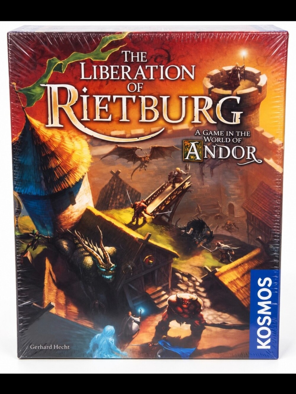 New Sealed Kosmos The Liberation of Rietburg Legends of Andor Board Game
